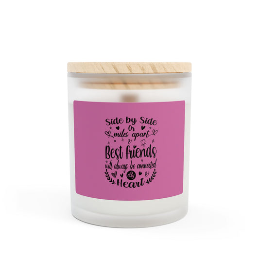 Best Friends Frosted Glass Candle, 11oz | Friendship Gift | Heartfelt Home Decor | Unique Candle for Besties | Sentimental Gift | [...]